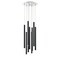 Z-Lite Forest 9 Light Island/Billiard, Chrome & Matte Black 917MP24-MB-LED-9RCH - alternate 2